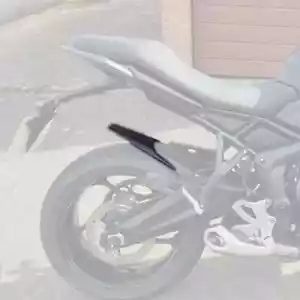 Triumph Tiger Sport 660 ab 2022 Pyramid Hugger Verlängerung schwarz matt - Bild 1 von 3
