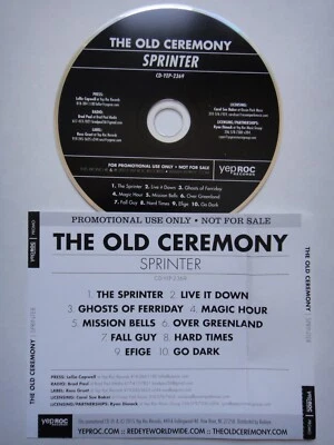 THE OLD CEREMONY  -  SPRINTER   -   PROMO CD - Bild 1 von 2