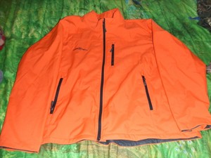 free tech jacket orange