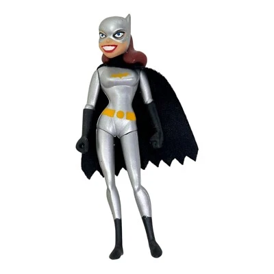 Batman Gotham City Batgirl Silver Suit Action Figure From 4 Pack 2002 Mattel - Image 1 of 4