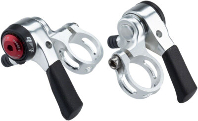 microSHIFT Thumb Shifter Set, 8-Speed, Double...