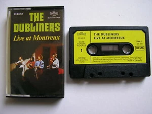 MC TAPE*MUSIKKASSETTE*THE DUBLINERS LIVE AT MONTREUX*1976 IRISH FOLK TOP ZUSTAND - Picture 1 of 9