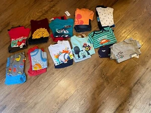 NWT~Toddler Boys Size12, 12-18, 18, 18-24, 24 Months HUGE 21 Piece Clothing Lot - Picture 1 of 4