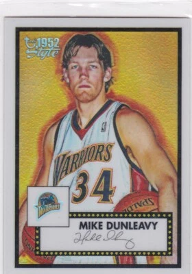 2005-06 Topps Style 1952 Chrome Refractor #110 Mike Dunleavy /299 Free Shipping! - Image 1 of 2