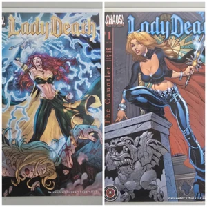 Lady Death The Gauntlet #1 & #2 Chaos! Comics - Bild 1 von 11