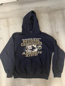 Akron Zips soccer 2010 national champion hooded sweatshirt large - Picture 1 of 1