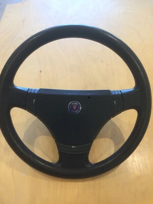 Lenkrad Saab 900 classic 3 Speichen ohne Airbag alle Modelle kein Leder. - Bild 1 von 4