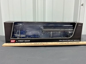 PETERBILT 389 DCP Blue & Black w/ MAC Coal Dump Trailer NIB 60-0989 Sharp! - Picture 1 of 9