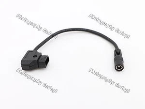 D-Tap DTap Male to Barrel DC 5.5mm/2.5mm Female Cable for Photography Power - Foto 1 di 8
