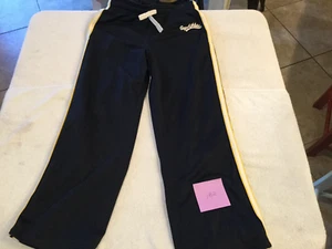 Gap Kids Navy Blue Yellow Athletic Pants - Size XL 12 - Excellent Condition - Picture 1 of 1