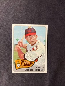 Packfresh 1965 Topps Estimated NMMT #33 Jackie Brandt #2