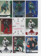 San Jose Sharks *** SERIAL #'d Rookies Autos Jerseys ** ALL CARDS ARE GOOD CARDS