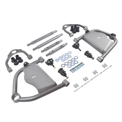 For Chevy C10 Truck 1963-1970 Bagged Front Tubular Upper + Lower Control Arms - Image 1 of 4