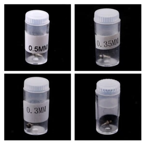 0.25mm/0.3mm/0.35mm/0.5mm Airbrush Spray Machine Parts Fluid Nozzle w Bottle - Picture 1 of 7