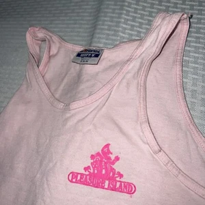 Pleasure Island Vintage Retro Disney World Tanktop rosa T-Shirt Erwachsene Small - Bild 1 von 12