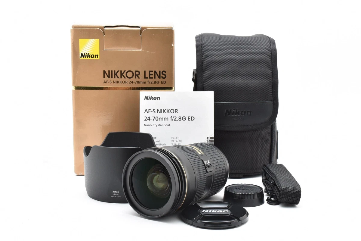 Nikon NIKKOR f/2.8 24-70mm Camera Lenses for sale | eBay