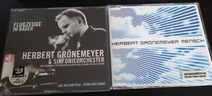 2 Singles Herbert Grönemeyer "Flugzeuge im Bauch" (2000) und "Mensch" (2002) - Bild 1 von 1