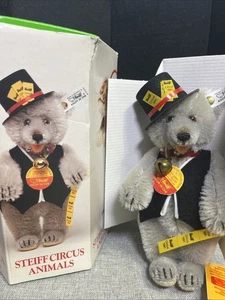 Vendedor de boletos de oso de peluche Steiff NUEVO - Imagen 1 de 5