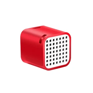 Altavoz Bluetooth Portátil Cuadrado Juice Nano, Dispositivo Inalámbrico Recargable Rojo - Imagen 1 de 4