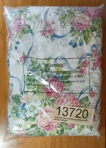 Ribbons and Roses #13720 Full Size Bedspread from Collections Etc. - NIP - Picture 1 of 3