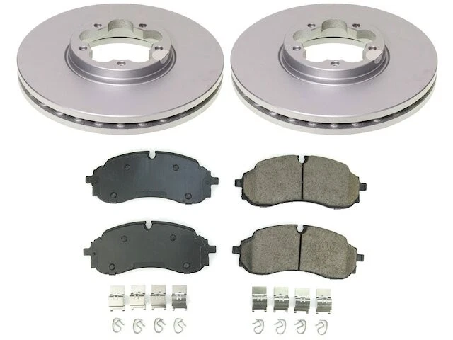 Kit de pastillas de freno delanteras y rotor para Ford Transit-250 2023 QX756RD 2022-2024 Foto 1 de 1