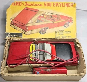 Cragstan 1959 Ford Fairlane Skyliner einziehbares ferngesteuertes Blechauto Japan 59 - Bild 1 von 18