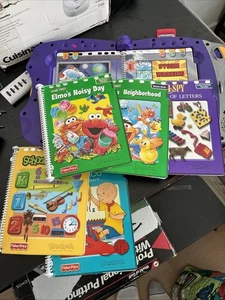Fisher Price Power Touch Learning System With 6 Books Works Tested - Picture 1 of 5