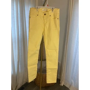 Girls Yellow Jeans Size 11-12 L.O.G.G." Label of Graded Goods - Picture 1 of 6