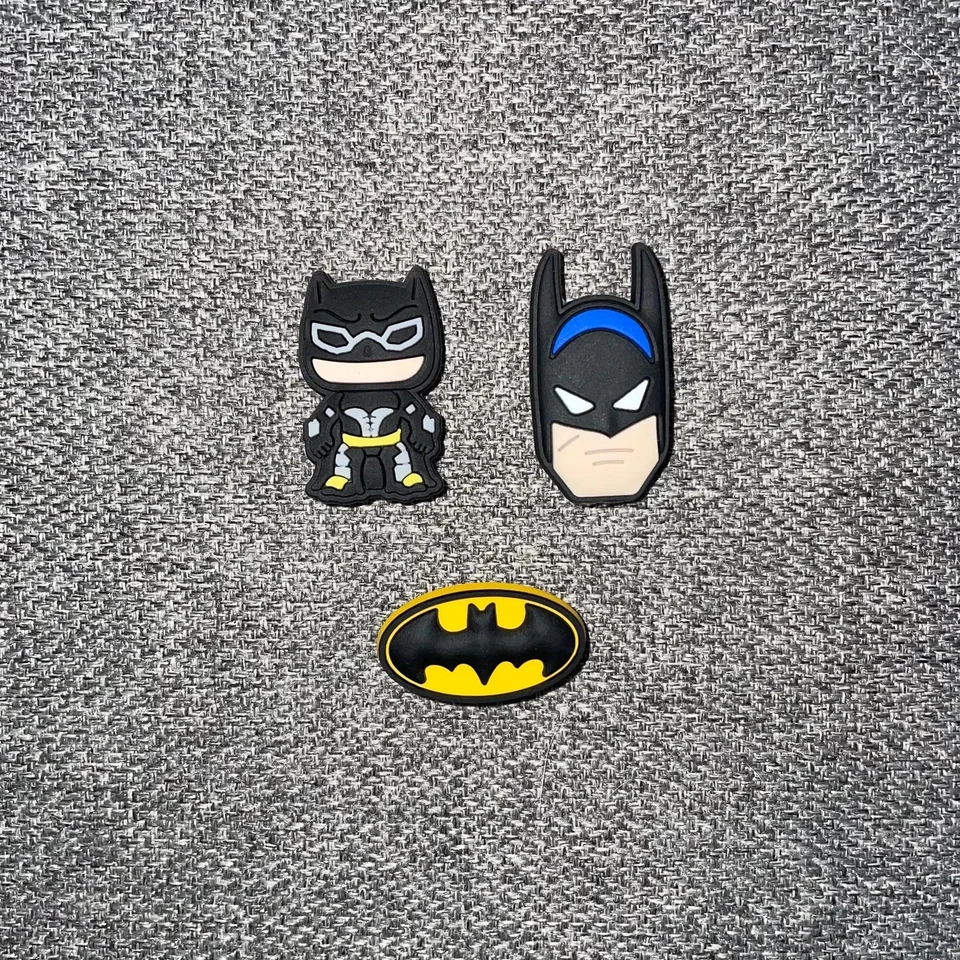 Set of (3) Batman Croc Charms - MARVEL Croc Charms - image 1 of 1