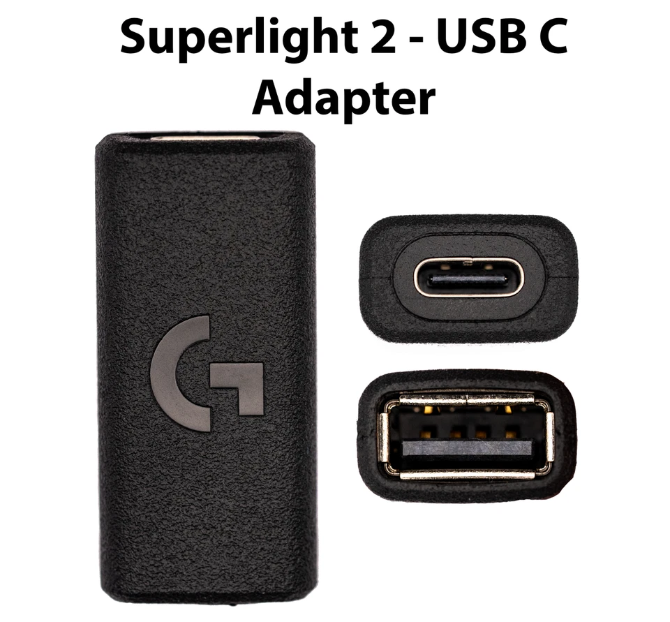 USB C Adapter | Logitech G Pro X Superlight 2 | 2 DEX | 2c | Lightspeed USB-C - Image 1 of 1