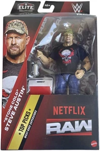 Mattel WWE Raw Top Picks 2025 Stone Cold Steve Austin Actionfigur - Bild 1 von 6