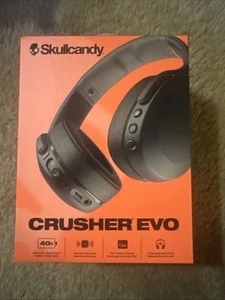Skullcandy Crusher Evo Wireless Over-Ear Headset - True Black - Photo 1 sur 3