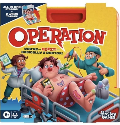 Operation Electronic Board Game with All-in-One Carrying Case - Image 1 of 4