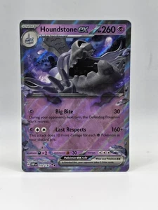 Houndstone ex 102/197 SV03 - Pokémon Llamas de Obsidiana - Casi Como Nuevo Ultra Raro  - Imagen 1 de 2