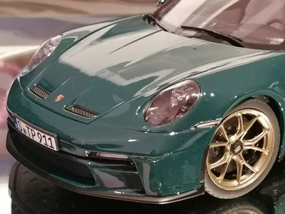 Norev 1/18 Porsche 991 GT3 Touring 2021 Fjordgreen MINT with Box Limited Edition - Immagine 1 di 4