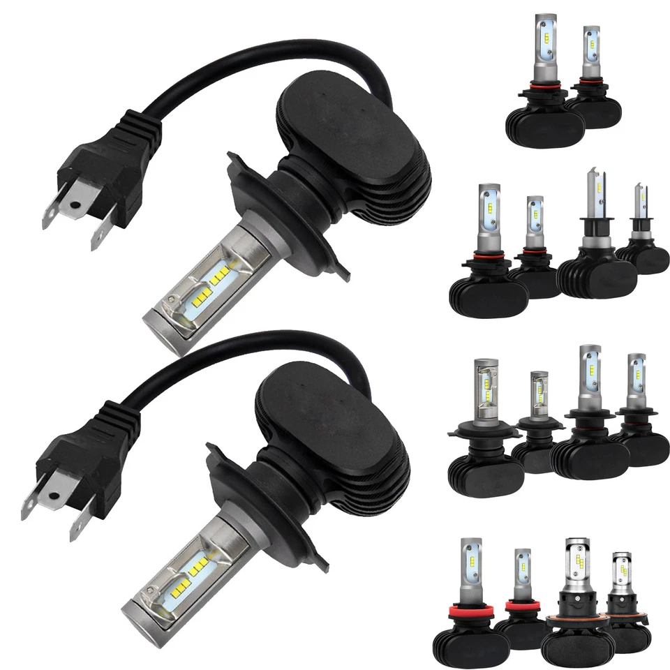 1 Pair CSP High Power 15000LM LED Headlights Bulbs - Image 1 of 1