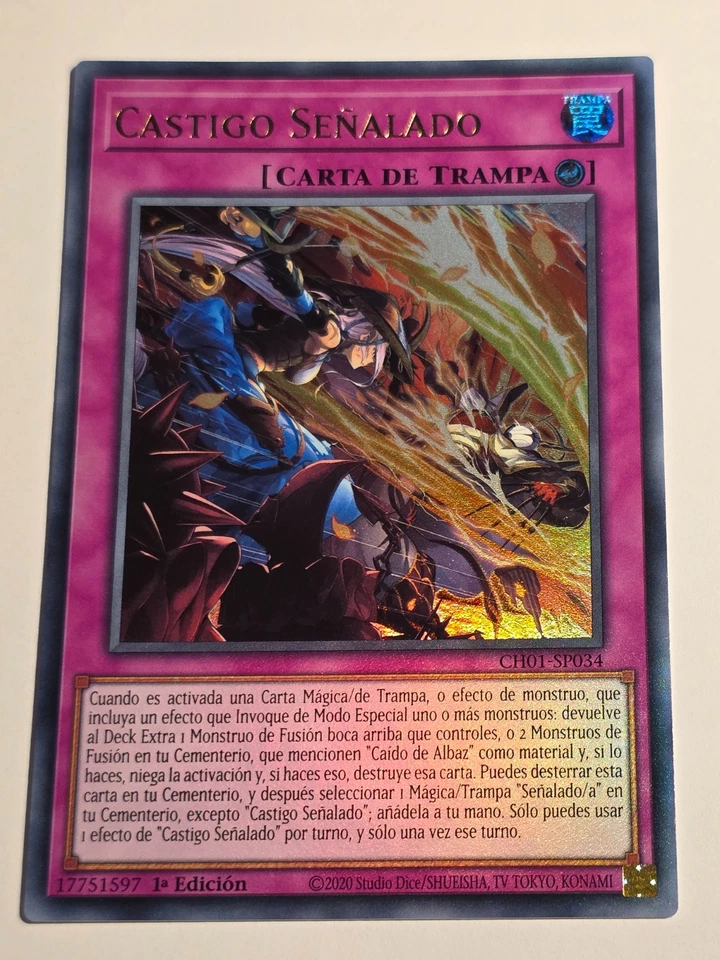 Branded Retribution●Ultra Rare●SPANISH●YUGIOH●CH01●2025●NM●E905 - Image 1 of 2