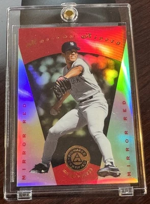 1997 年 MARIANO RIVERA PINNACLE MIRROR 红色 #62 YANKEES HOF PRETTY (453) — 第 1/2 张图片