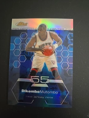 2003 Topps Finest Dikembe Mutombo 85/250. Nets - Image 1 of 2