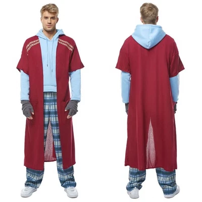 Para Hombres Fat Thor Disfraz Juegos con disfraces Halloween Sudadera con Capucha Vengadores Conjunto + Peluca Thor Conjunto completo Foto 1 de 4