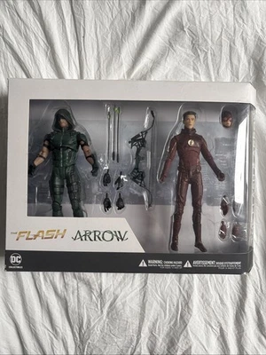 Экшн-фигурка 2016 DC Collectibles MISB 6 дюймов The Flash & Arrow in Arrowverse CW - Изображение 1 из 4