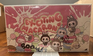 AUTHENTIC POP MART LABUBU The Monsters Exciting Macaron - Whole Box - US SELLER - Picture 1 of 7