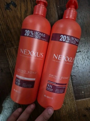 Nexxus Amino Bond Shampoo and Conditioner 488ml/16.5fl.oz Duo Best Brand SALE💥 - Image 1 of 4