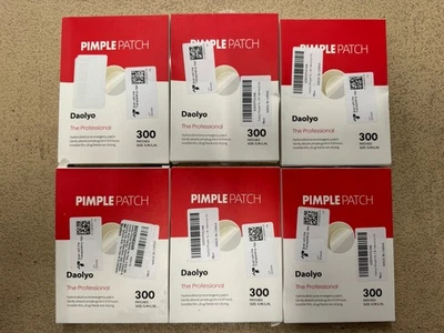 Pimple Patches for Face, 4 Size 300 Counts Acne Patches Lot 6 Boxes 1800 Total - Image 1 of 4