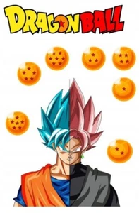 Essbar Goku Dragon Ball A4 Fondant Zuckermasse Tortenaufleger Torte Tortenbild - Bild 1 von 3
