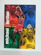 1998-99 Upper Deck UD Choice Michael Jordan Checklist 200 HOF