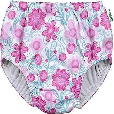 juego. Pañal de baño absorbente floral reutilizable reutilizable para niñas blanco 18M nuevo con etiquetas Foto 1 de 4