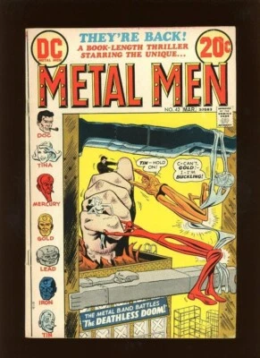 Metal Men 42 VG 4.0 High Definition Scans * - Image 1 of 2