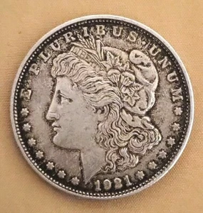 🔥🔥 1921 D - Morgan Silver Dollar - Last Year Minted 🔥  90% Silver! 24g Silver - Picture 1 of 6
