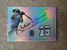 2001 Topps Tribute ROBIN YOUNT MilwaukeeBrewers Authentic Game-Worn Jersey RJ-RY